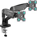 Onkron monitori kinnitus G160-B 2 ekraanile 33-81.3 cm, kandev&otilde;ime 2-8 kg, VESA 75x75 100x100 mm, kallutus -45&deg; kuni +90&deg;