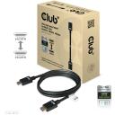 Club3D HDMI кабель CAC-1372, 2 м, 48 Гбит/с, 10K 120Hz, 3D, золотые контакты, черный