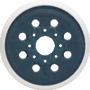 Pamatne GEX 125-1 AE cieta, Ekscentra slīpma&scaron;īnām SLĪPĒ&Scaron;ANAS PAMATNE AR 8 ATVERĒM, 2608000352, BOSCH