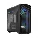 Fractal Design Korpus Torrent Compact RGB TG Light tint FD-C-TOR1C-02, 18cm ventilaator, must, 4 ketta pesa, 3x2.5'' 1x3.5''