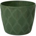 Form Plastic Цветочный горшок Flow Petit Eco 4367446, &Oslash; 19 см, 15.6 см, 3.55 л, пластик, зеленый цвет.
