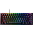 Razer Huntsman Mini 60% klaviatūra RZ03-03390700-R3N1, USB-C, RGB Chroma, Opto-mehāniskā, NORD, Anti-Ghosting, PBT taustiņi