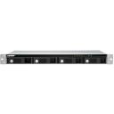 Qnap NAS корпус TR-004U, 4 x 3,5 дюйма SATA, USB 3.2 Gen 1, 1U, RAID расширение