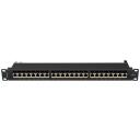 Lanberg Patch paneel 24 porti 1U PPS7-1024-B, 24 pesa, 1U, Cat7, must