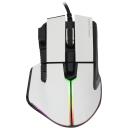 White Shark Hiir MARROK MARROK-W, 12000 DPI, 9 nuppu, 1.8m kaabel, RGB valgustus, optiline, USB 2.0