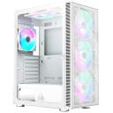 Montech Korpus X3MESH(W), Midi Tower, 3x140mm, 1x120mm, RGB ventiliatoriai, Grūdintas stiklas