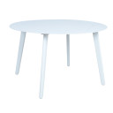 Galds SAVO D120xH73cm, balts 23537