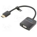 Vention преобразователь 42154.00 HDMI в VGA, 0.15 м, черный