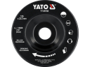 Saw Rasp Disc YATO YT-59158 125 mm, 12500 min⁻¹, 22.2 mm, Carbon Steel, Wood, Aerated Concrete, Plasterboard