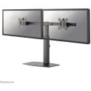 Neomounts monitors statīvs FPMA-D865DBLACK 10-27" 6 kg, regulējams augstums 352-462 mm, pagriežams 360&deg;, slīpums -20-20&deg;