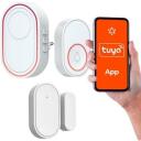 Genway Intruder Alarm Systems 13165 Tuya Wi-Fi, 110/220V AC, 3.7V 300mAh, <100mA, 433MHz, 58 helinat, 5 helina taset, 85dBA