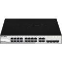D-Link DGS-1210-20, hallatav l&uuml;liti, DGS-1210-20/E, 16x10/100/1000Base-T, 4xGigabit SFP, 802.3x voolu juhtimine, 802.1Q VLAN, ACL