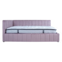 Gulta JASPER 90x200cm ar matraci HARMONY DUO, violetī rozā K285231