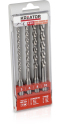 Набор сверл по бетону SDS 5, 6, 8, 10x160мм 4шт. Kreator
