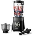 Philips stalinis blenderis HR3032/00, galia 1200 W, talpa 2 L, maksimali greitis 20000 RPM, stiklinis indas, metalinis korpusas