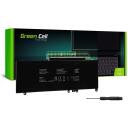Green Cell DE102V3 klēpjdatora rezerves daļa Akumulators, 7.6V, 6200mAh, Litija polimērs, saderīgs ar Dell