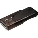 PNY USB m&auml;lupulk 64GB FD64GATT4-EF, 64 GB, USB 2.0, 25 MB/s, 8 MB/s, must, &uuml;hilduv Windows, Linux, Mac OS