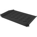 Lanberg riiul 19'' AK-1008-B, 483x315mm, 1U, maksimaalne kandev&otilde;ime 25kg, must