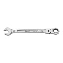 MAX BITE&trade; KOMBINĒTĀ UZGRIEŽŅU ATSLĒGA AR LOKANU GALVU UN SPRŪDRATU, MAXBITE FLEX HEAD RATCHETING SPANNER - METRIC - 19 MM, 4932480192 MILWAUKEE
