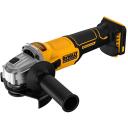 Dewalt DCG407N-XJ 18V XR bez oglī&scaron;u 125mm leņķa slīpma&scaron;īna ar slēdzi, 9000 RPM, 1.6kg, 22.23mm caurums, bez akumulatora
