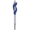 Irwin Puidu puurebit 10506623, 15cm, 22mm, teras, Blue Groove, HEX, ettepoole puuremine, kuiv, 1 pakis