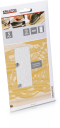 Sandpaper rectangular 93x187mm - G80 - 5 pcs, KREATOR, KRT201555, Grit size: 80, Holes: 8