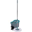 Beldray Mops un spainis LA036430UFFPEU7, 360&deg;, antibakteriālas &scaron;ķiedras, 4L, pelēks, papildu mopa galviņa