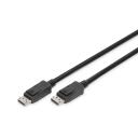 Digitus &Uuml;henduskabel DisplayPort 8K 30Hz UHD AK-340106-020-S, 2m, 32.4 GB/s, 4K 120Hz, 5K 60Hz, 8K 30Hz, 24-bit RGB