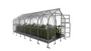 Siltumnīca KLASIKA DROP 2,5x6m ar 4mm polikarbonāta KLASIKA GREENHOUSE
