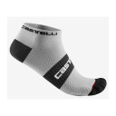 Velo zeķes LOWBOY 2 Sock, CASTELLI, 8050949877456, 38g, krāsa: WHITE BLACK, izmērs: L XL