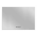 Infraraudonųjų veidrodinis &scaron;ildytuvas voniai su LED ap&scaron;vietimu ir WiFi valdymu sieninis 600W IP24 Sani Mirror LED 600 White Eurom