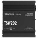 Teltonika Pārvaldāms komutators TSW202 8 Gigabit Ethernet porti, PoE+ 30 W, 240 W kopējā jauda, L2, IP30