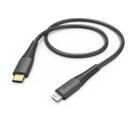Hama USB kaabel 00183308, 1.5m, 3A, 480 Mbit/s, Lightning USB-C, MFI sertifitseeritud