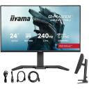 Iiyama G-MASTER GB2471HSU-B1 LCD monitors, 60.5 cm, 1920 x 1080, 240 Hz, 0.3 ms, 2xHDMI, 1xDP, 3xUSB, 2 skaļruņi