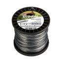 Trimmera aukla RIPPER DUAL, kvadrātveida 3,0mm x 100m, BRADAS, ZRK30100S