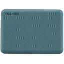 Toshiba V&auml;line k&otilde;vaketas Canvio Advance HDTCA20EG3AA, 2000 GB, 2.5", USB 3.2 Gen1, roheline, parooli autentimine