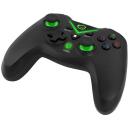 Esperanza EGG112K spēļu kontrolieris, 12 pogas, bezvadu, ergonomisks, melns, atbalsta PC, Xbox One, PS3