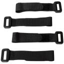 Logilink kabelisai&scaron;u lente KAB0056, 15cm, 2cm, 10 gabali, neilons, melns
