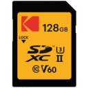 Kodak M&auml;lukaart EKMSD128GUHS2V1K, 128GB, 300MB/s, 110MB/s, U3, V60