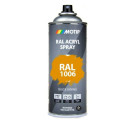 Aerosols RAL 1006 dzeltens ar spīdumu 400ml, 07075 MOTIP