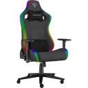 Genesis Spēļu krēsls 660 RGB NFG-2246, 129-136cm, 45-52cm, 20.5kg, 5 ritentiņi, ergonomisks, regulējami roku balsti