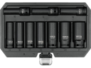 Triecienmuciņu komplekts 1/2" 10 gab., YATO, YT-10557, CrMo tērauds, 10-27 mm izmēri