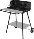 Charcoal grill with front shelf 54&times;35 cm 99582 Lund