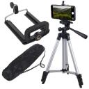 Maclean Universālais statīvs MC-164, 36-102cm, 2kg, regulējams statīvs, mobilā telefona turētājs, soma