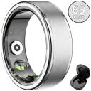 Manta Smartrings SR01SL-65, 65mm, 4.4g, IP68, sirdsdarbības ātrums, skābekļa līmenis, stresa līmenis, soļu skaitītājs