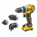 Urbjmašīna - skrūvgriezis Multi-Head 12 V 2 x 3.0 Ah DCD703L2T-QW DEWALT