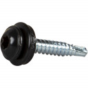 Montāžas skrūves ar paplāksni, melna 4,2X25 TX20 RAL9011-100gab 63350 ESSVE