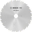 Stacionārā ripzāģa disks 216x30x24 kokam, Paneļzāģiem PRO WOOD RIPZĀĢA ASMENS, 2608640431, BOSCH