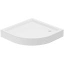 Showerstyle Душевой поддон Privia R55, 7264099, 90 см x 90 см, 16 см, 5 см, 5 см, акрил, полукруглый, напольный, отдельно стоящий