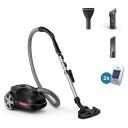Philips cilindrinis dulkių siurblys XD5123/10, 900 W, 4 L, HEPA filtras, 77 dB, S-bag, 6 m laidas, TriActive antgalis